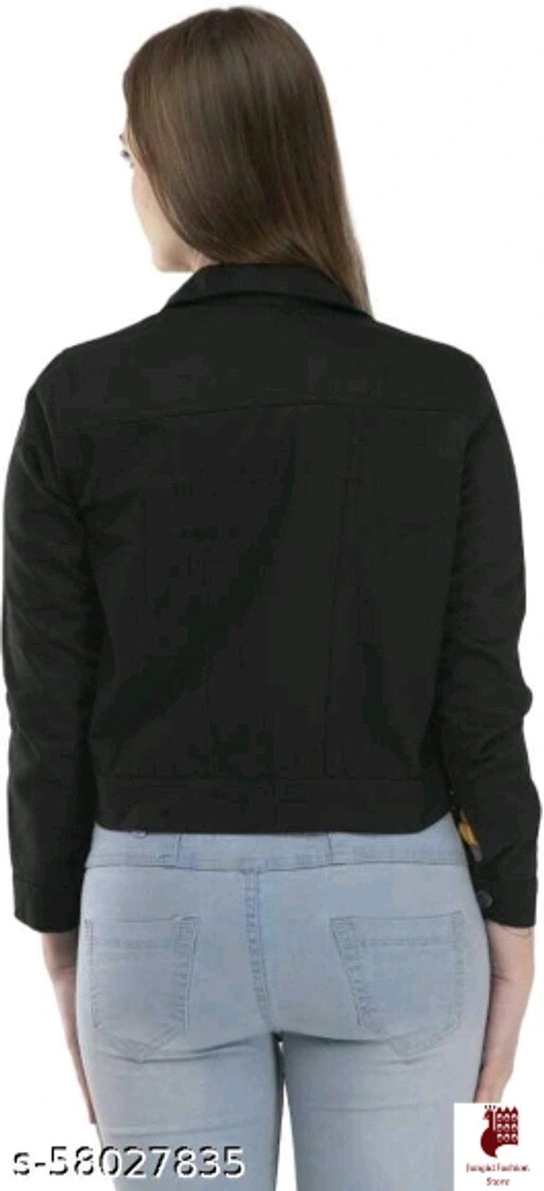 WOMEN TRENDY Comfy Graceful Women Jackets & Waistcoat - 1, XS, BLACK